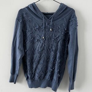 Cozy sweater with hoodie